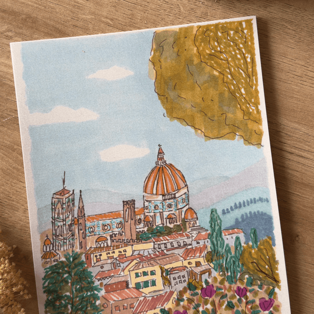 Balade fleurie à Florence 