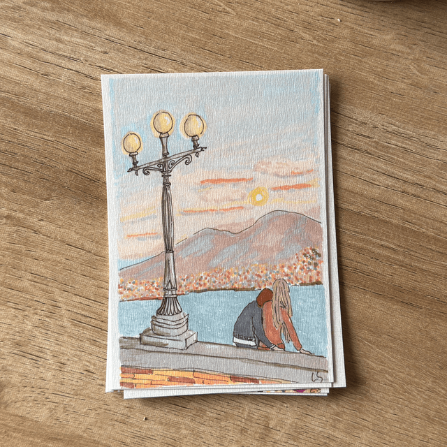 Vésuve romantique