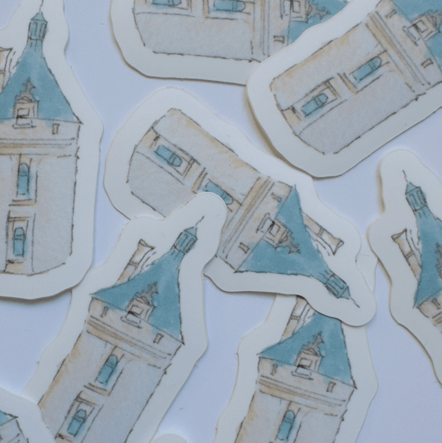 Autocollant Chateau