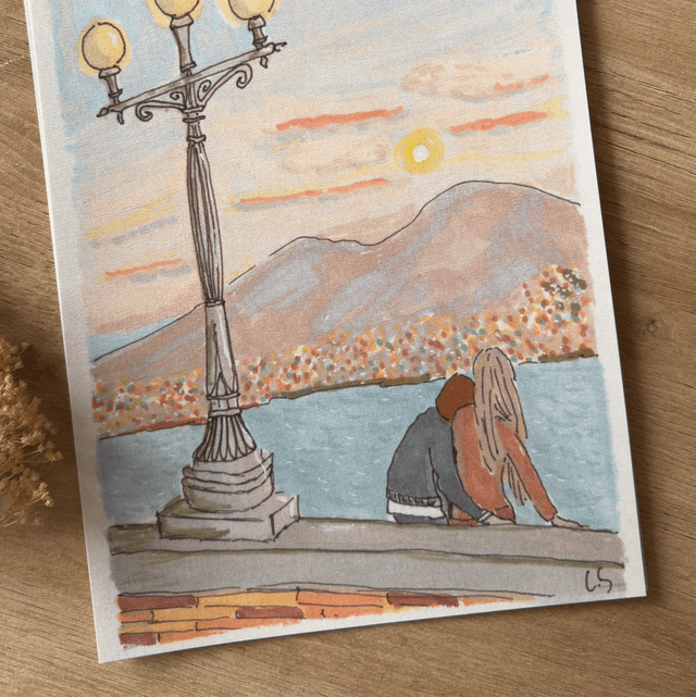 Vésuve romantique