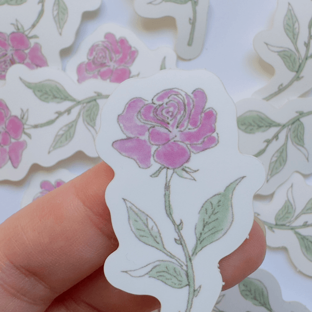 Autocollant Rose