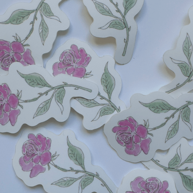 Autocollant Rose