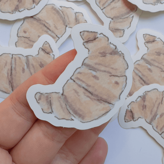 Autocollant Croissant