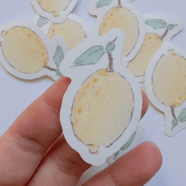 Autocollant Citron